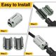 thumbnail image 5 of Uxcell 15 Pcs Núcleo de Filtro de Ferrita RFI EMI Supresión de Ruido Cable Clip ID 13mm 0.51Pulgadas Estilos Regulares para Dispositivos Electrónicos, Industria, Gris, 5 of 7