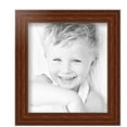 thumbnail image 2 of ArtToFrames 8" x 9" Walnut Picture Frame, 8x9 inch Brown Wood Poster Frame (WOM-4086), 3 Pack, 2 of 7