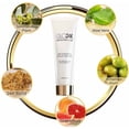 thumbnail image 2 of Limpiador Con Oro de 24k 120ml GLO24K UNLEASH THE POWER OF GOLD Facial Exfoliante, 2 of 5
