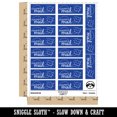 thumbnail image 2 of Happy Mail Smiling Package Letter Sticker Set - Dark Blue - Matte Finish - 2.00" Large, 2 of 7
