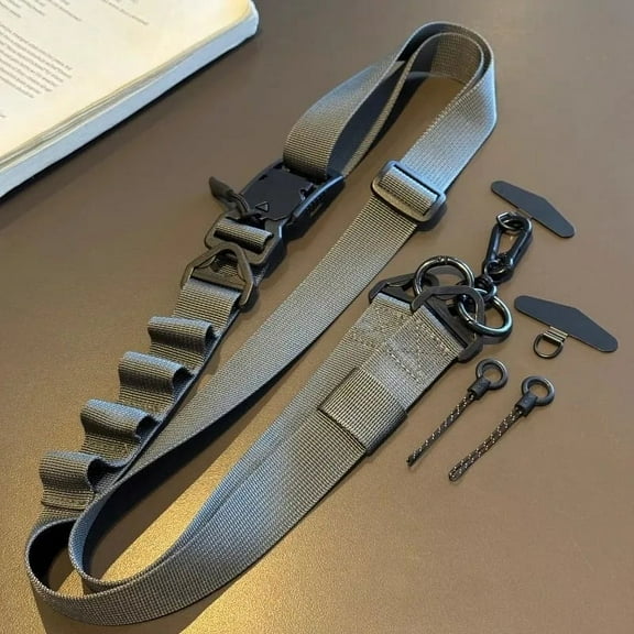 Mobile Phone Metal Connection Lanyard Clip Advanced Pendant Exquisite Fixed Gasket Bracelet Durable Hook Patch Triangle