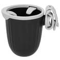thumbnail image 2 of Porte-gobelet pour Fauteuil Roulant, Durable, Facile à Installer pour Bébé Noir+gris, 2 of 8