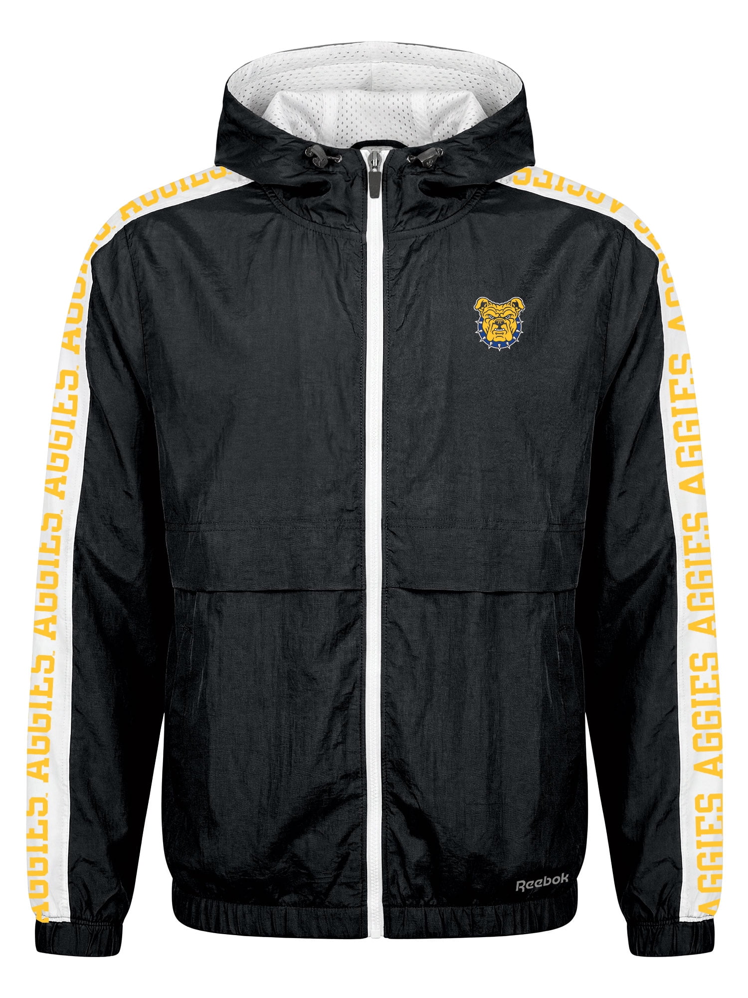North Carolina A&T Aggies Reebok Womens Colorblocked Full Zip Jacket