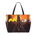 thumbnail image 1 of Fotbe Tree Hollow Meditating Giraffe Bolsa de Viaje para Playa - Resistente al Agua, Bolsa Tote de Gran Capacidad y Ligera con 7 Bolsillos para Mujeres y Hombres, 1 of 7