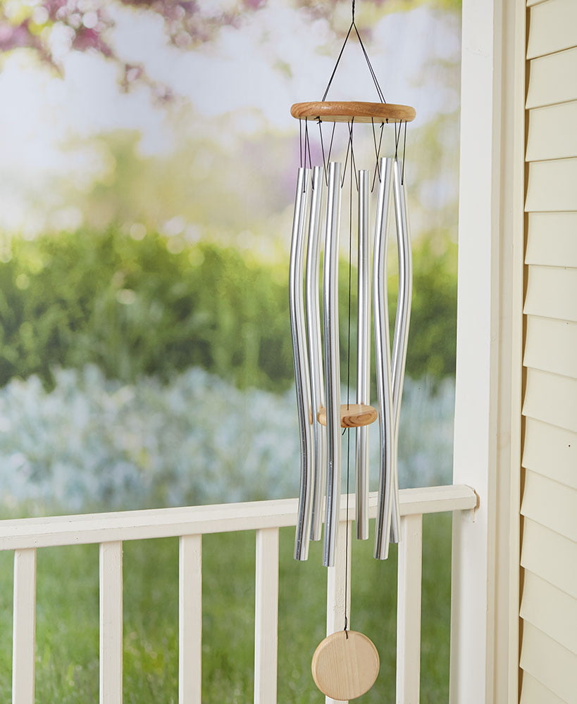 is All Metal with a Brass or Chrome Finish Jacksonville Jaguars Wind Chime Measures 33 in Length. 
