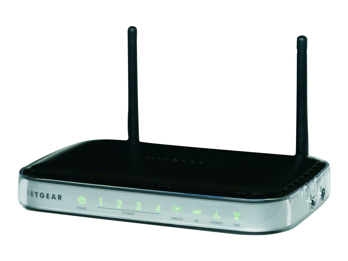 NETGEAR DGN2000 Wireless router DSL modem 4port switch 802.11b/g/n (draft) 2.4 GHz