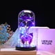 thumbnail image 4 of Regalos para mujeres, rosa de cristal eterna, regalo de cumpleaños, rosa iluminada en cúpula de cristal, 4 of 5