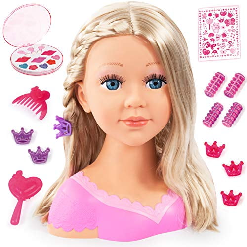Bayer Design Charlene Super Model Rubia Peinador con Maquillaje