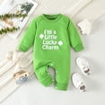Baby Girl Jumpsuit 69 Months Boys Girls Long Sleeve St.Patric.Ks Day