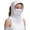 White, variant on Summer Cooling Balaclava Sun UV Protection with Air Holes Breathable Cover Full Mask for Cycling Fishing