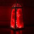 thumbnail image 2 of Guirnalda de luces a pilas oso de fresa paquete de 4 mini 3 pilas AAA cable de cobre luces LED m rojo, 2 of 5