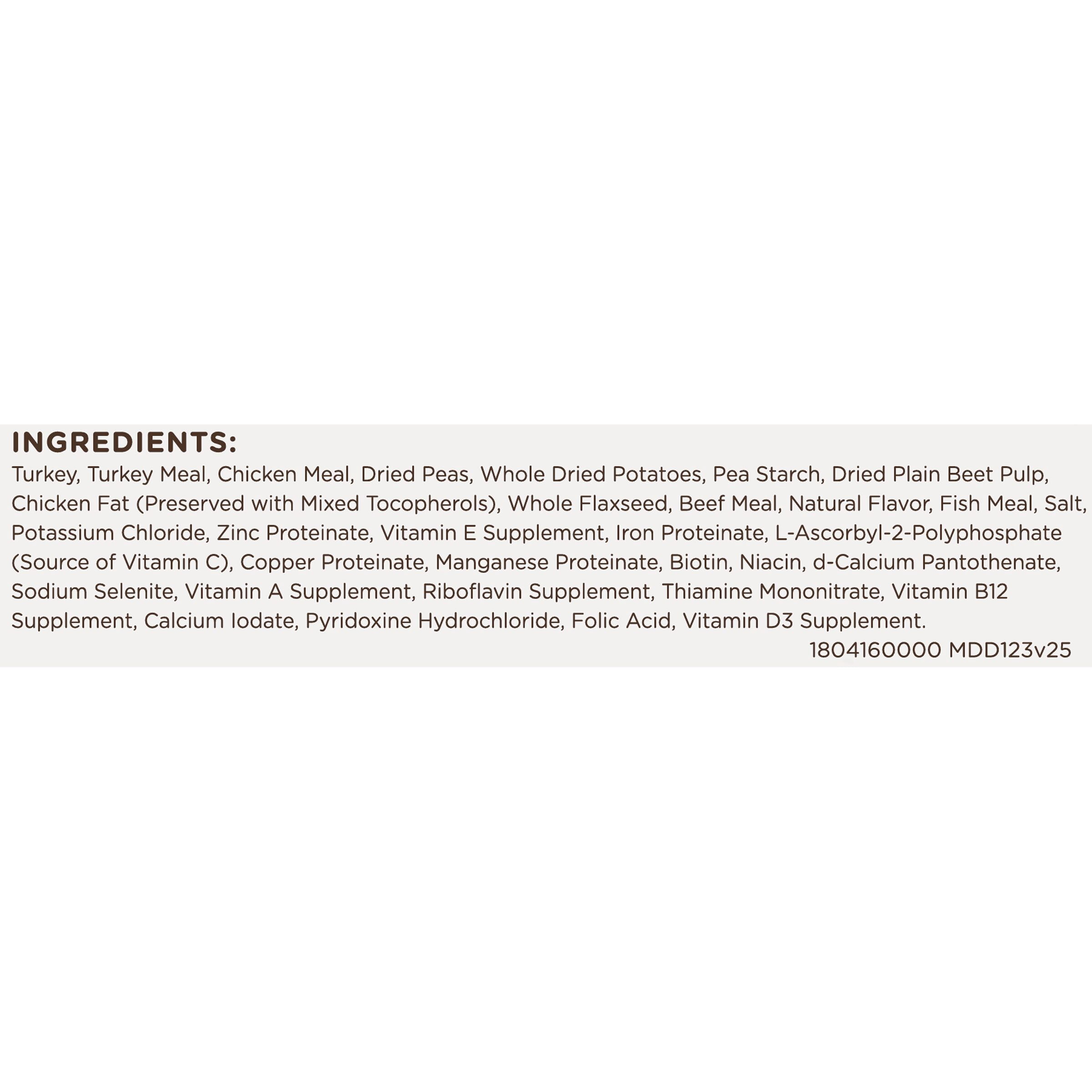 Rachael Ray Nutrish Zero Grain Turkey & Potato Recipe, Dry Dog Food, 14lb Bag