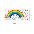thumbnail image 3 of Home Decor Rainbow Sign Sticker Decal Bedroom Vinyl Art Mural, 3 of 4