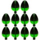 thumbnail image 3 of 10 Uds. Bobbers Pesca Ajustables Boya para Pescar Accesorios (L) Verde, 3 of 6