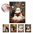 thumbnail image 5 of Ghost Diamond Art Painting Kit, Potty Ghost & Portrait 5D Diamond Painting Dots Art Kit for Adults Beginner, DIY Full Round Gem Crystal Art Paint by Diamond, 11.8" x 15.7" Home Wall Decor, 5 of 7