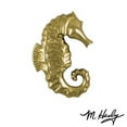 thumbnail image 1 of Michael Healy Designs MH1201 Seahorse Premium Size Door Knocker, Brass, 1 of 1