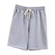 thumbnail image 1 of Puntoco Pantalones cortos casuales para mujer Pantalones cortos deportivos casuales de verano para mujer con bolsillos sólidos para el hogar, 1 of 4