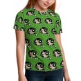 thumbnail image 6 of The Powerpuff Girls Kids Short Sleeve Tee Shirt Novelty Crewneck T-Shirts Unisex Summer Blouse Tops for Boys Girls 100CM, 6 of 8