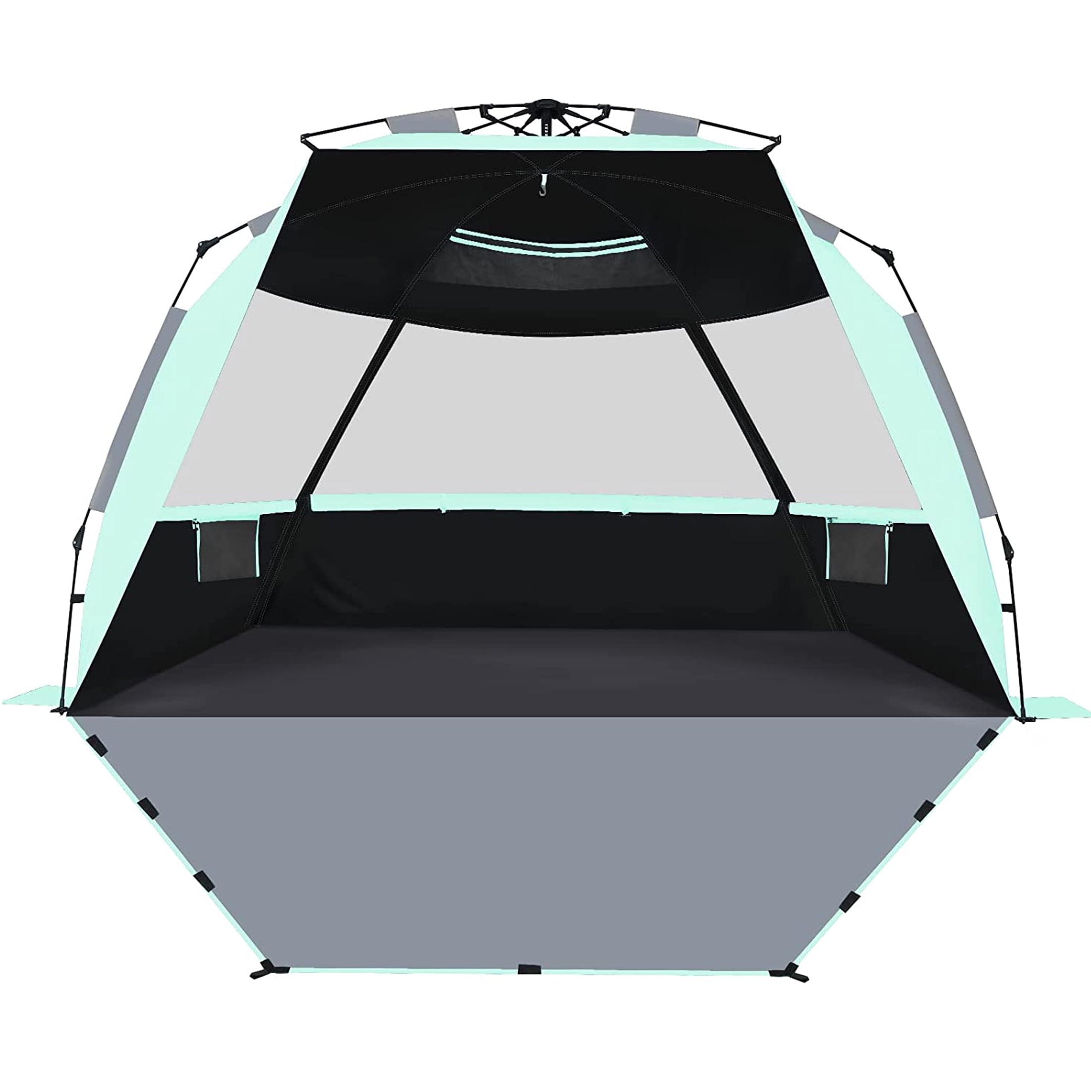 SEBOR Beach Tent, Deluxe XL Popup Beach Tent for 46 Person, UPF 50