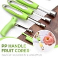 thumbnail image 6 of Vegetable Cutter,Premium Corer Tool 2025 Upgraded Stainless Core Remover Fruit Core Extractor Tool For Pear Tomato Multiple Sizes Cutter Easy Kitchen Gadgets, 6 of 8