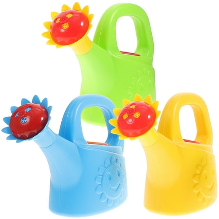 

FRCOLOR 3Pcs Household Bath Toys Interesting Garden Toys Multi-function Watering Pots Kids Accessory