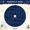 thumbnail image 2 of Sanmadrola Christmas Tree Skirt Blue Skirts Christmas Decorations Indoor Xmas Ornaments Holiday Decor for Party, 36in, 2 of 8
