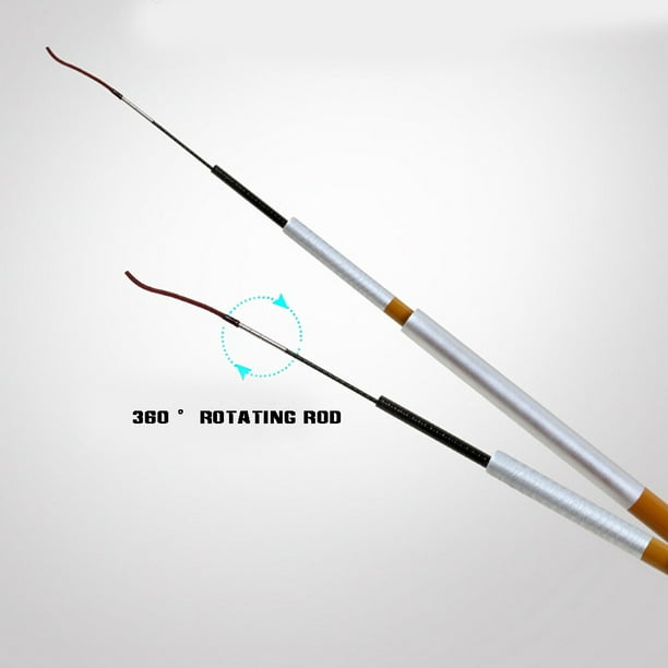Xinxinyy Crucian Carp Fishing Rod Soft Tail Small Fishing Rod Dual Purpose  Tail Fishing Rod 