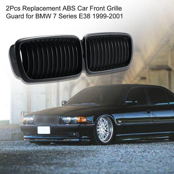Gwong Autos 2pcs Reemplazo ABS ABS Front Grille Guard 51138125811 51138125812 Para BMW 7 Series E38 1999-2001 Gwong 24012665