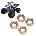 thumbnail image 4 of Tuerca Ranurada Hexagonal, Rueda Alxe Hub Castle Nut A Prueba De Herrumbre Anti Deformación M10 Para 50 A 100 Dirt Bike ATV Go Kart, 4 of 7