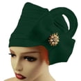 thumbnail image 5 of HuangHuanChen Beanie Turbans for Women Stretchy Soft Turban Head Wraps for Women Sleep Hats Soft Cancer Headwear Elastic Chemo Hats for Women with Hair Loss Solid Color Ethnic Hat Baotou Hat, 5 of 5