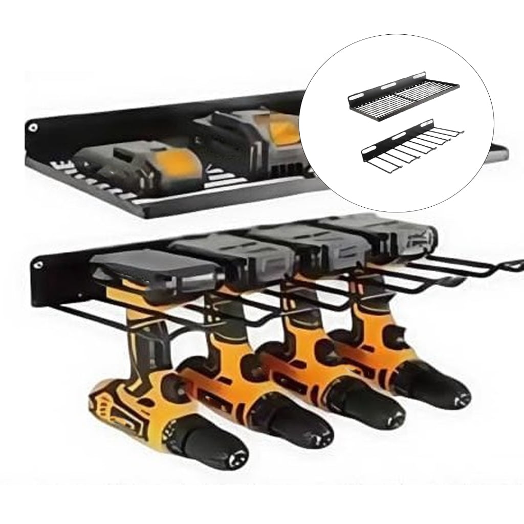 Hand Power Tool Organizers Heavy Duty Pegboard Wall Storage Tool Workshop Wrench Tools Screwdriver Power Storage Shelf