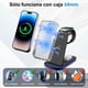 thumbnail image 2 of Cargador Inalámbrico Lostrain Blanco 3 en 1 Multi-Protección para iPhone Huawei Xiaomi y AirPods, 2 of 7