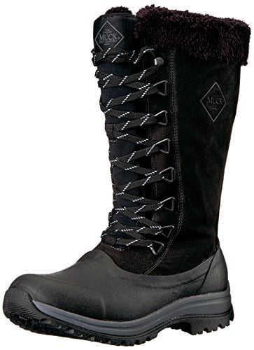 Muck Boots Arctic Apres Lace Tall Womens Boots Waterproof Winter Wellingtons 