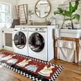 thumbnail image 5 of Chef Kitchen Rug Fat Chef Kitchen Rugs, Kitchen Mats for Floor, Kitchen Organization Non-Slip Kitchen Mat, Anti-Fatigue Mat Kitchen Floor Mats Home Decor Runner Rug, Chef Kitchen Decor and Accessories, 5 of 6