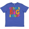 thumbnail image 3 of Inktastic Cutest Big Sister Youth T-Shirt, 3 of 5