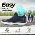thumbnail image 2 of FitVille Womens Extra Wide Slip on Walking Shoes Comfortable Sneakers Orthopedic Shoe with Arch Support, 2 of 7