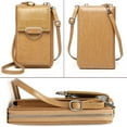 thumbnail image 4 of MUSOIE Vegan Leather Small Crossbody Bags for Women Cell Phone Bag Cross Body Purses with Card Slots, 4 of 9