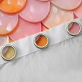 thumbnail image 4 of Manfei Gradient Scale Kitchen Curtains, Kawaii Sea Mermaid Black Out Curtains Pack of 2 (42x63 Each), Orange Pink, 4 of 6