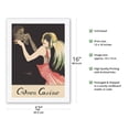 thumbnail image 2 of Odeon Casino - Vintage Dance Poster by Walter Schnackenberg c.1911 - Japanese Unryu Rice Paper Art Print (Unframed) 12 x 16 in, 2 of 4