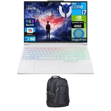 Lenovo Legion 7i Gaming Laptop 16.0in 240Hz IPS WQXGA Display (Intel i7-14700HX, GeForce RTX 4060 8GB, 32GB DDR5, 2x4TB PCIe SSD (8TB), RGB KB, Fingerprint, Win 11 Home) w/Premium Backpack