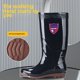 thumbnail image 2 of Botas de lluvia para hombre de camuflaje rojo con protección laboral, botas de trabajo de caña media, botas de lluvia de cuero antideslizantes y resistentes al desgaste, venta al por mayor, 2 of 4