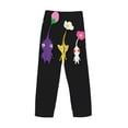 thumbnail image 3 of Lsque Pikmin Print Men's Pajama Pants, Lounge Pant - Comfortable Home Wear,Elastic Waistband, Stylish Design-XX-Large, 3 of 9