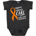 thumbnail image 3 of Inktastic Support Educate Care Limb Loss Awareness Orange Ribbon Boys or Girls Baby Bodysuit, 3 of 5