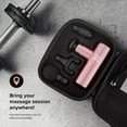 thumbnail image 5 of Skymall Mini Muscle Massage Gun, Metallic Pink, Pocket-Sized Deep Tissue Massager Gun, 5 of 5