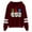 Wine #7, variant on Christmas Hoodies for Women 2025 Long Sleeve Xmas Graphic Hooded Sweatshirt Pullover Tops