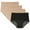Beige, variant on Pantys for Women Blumeres De Algodon Para Mujeres, 4PC Women Lace High Waisted Body Shaper Shorts Shapewear Panties