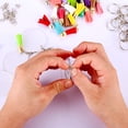 thumbnail image 4 of Annvchi 120 Pcs Acrylic Keychain Blank with Key Rings，Tassels Key Chain for Craft,Bulk Keychain Rings,Acrylic Keychain Blanks Rings,Key Chain Kit, 4 of 7