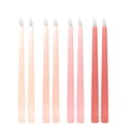 thumbnail image 4 of BalsaCircle 8 Pink 11" LED Mixed Taper Flameless Candles Lights Wedding Reception, 4 of 7