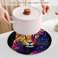 thumbnail image 5 of GZHJMY Pot Holders Trivets Set 3 Pcs Cotton Thread Weave Hot Pads for Hot Dishes/Pot/Bowl/Teapot/Hot Pot Holders,15In,Tiger, 5 of 6