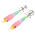 thumbnail image 3 of Cuttlefish Bait Hook, Built In Steel Wire Luminous Cuttlefish Hook Double Row Intensive  For Fishing Pink, 3 of 8